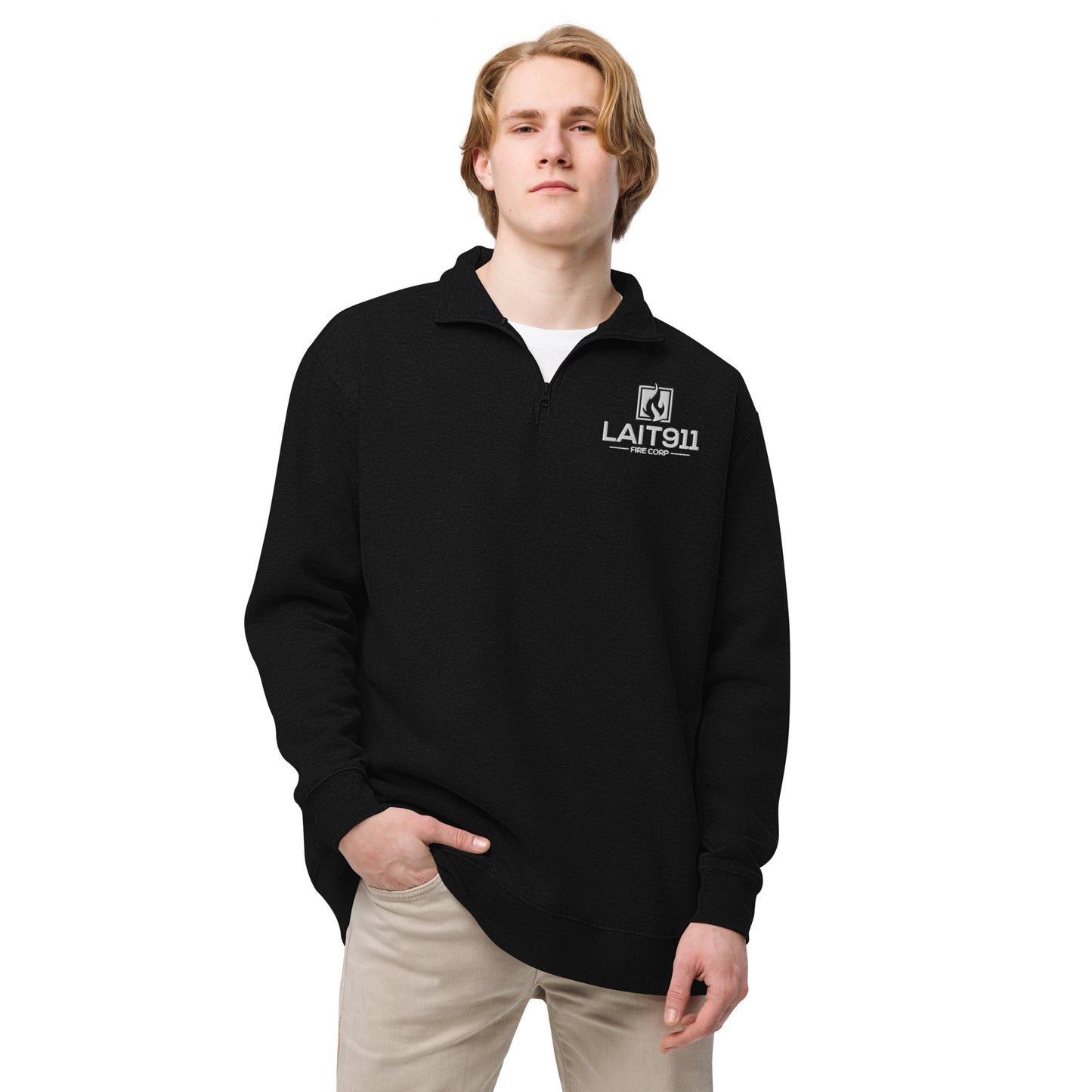 LAIT911 fleece pullover