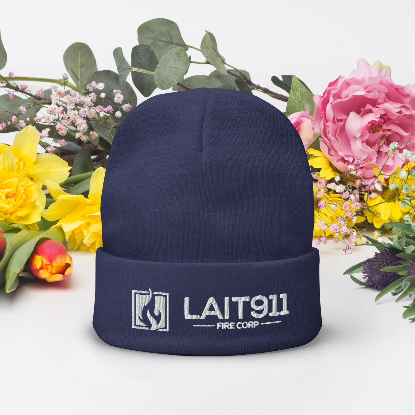 LAIT911 Embroidered Beanie