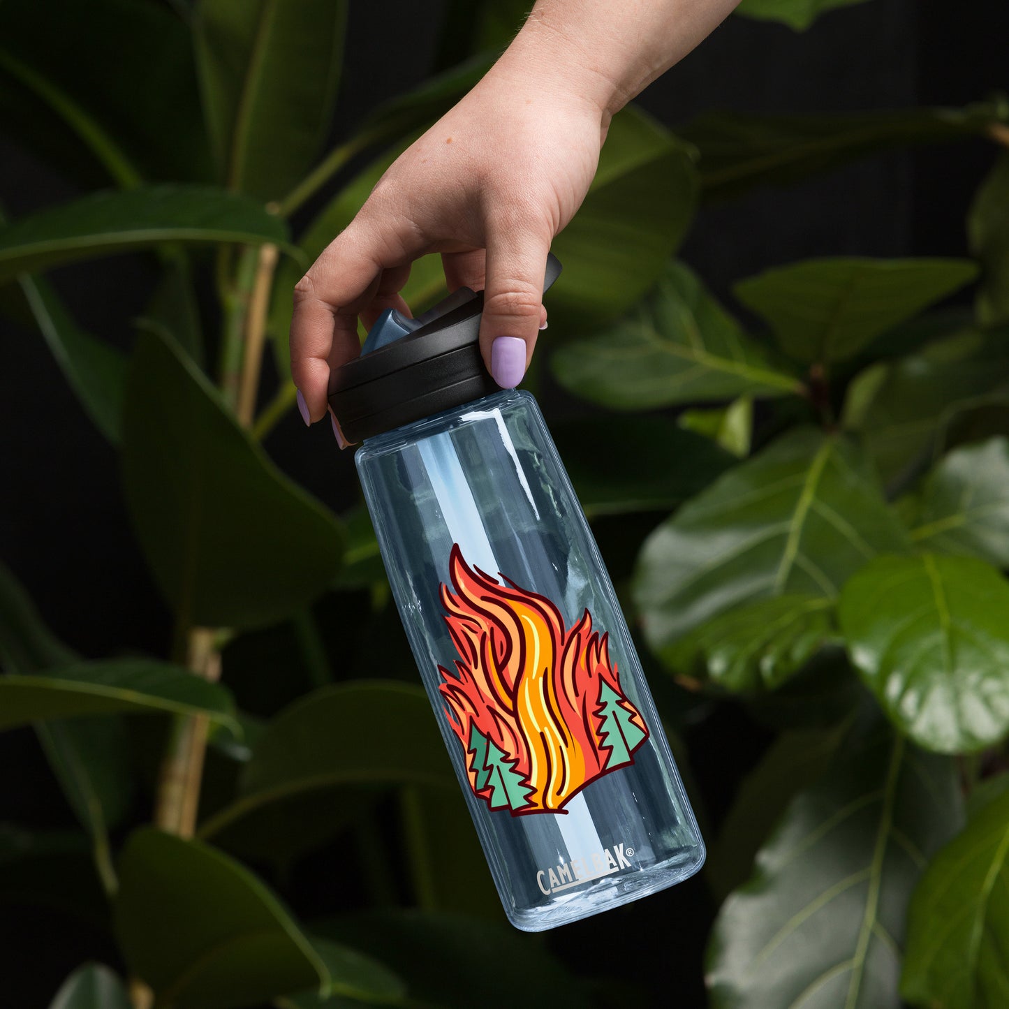 LAIT911 Wildfire water bottle